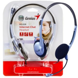 AURICULARES+MIC GENIUS HS-02B