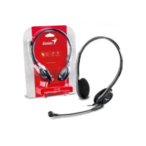 AURICULARES+MIC GENIUS HS-200C BLACK