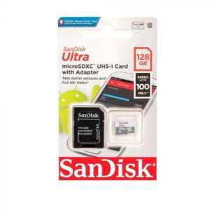 MICRO SD 128GB SANDISKULTRA CLASE 10