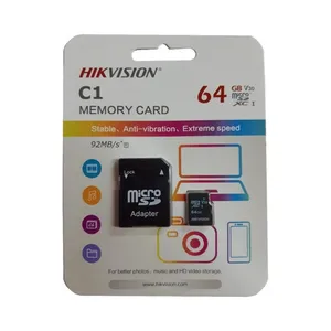 MICRO SD 64GB HIKVISION CLASE 10 C1