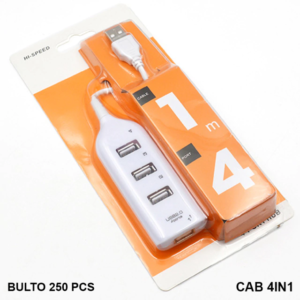 CABLE HUB 4 EN 1