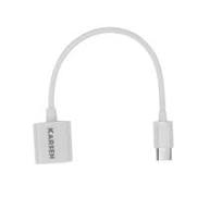 Adaptador Usb (otg) A Micro Usb Blanco Karsen